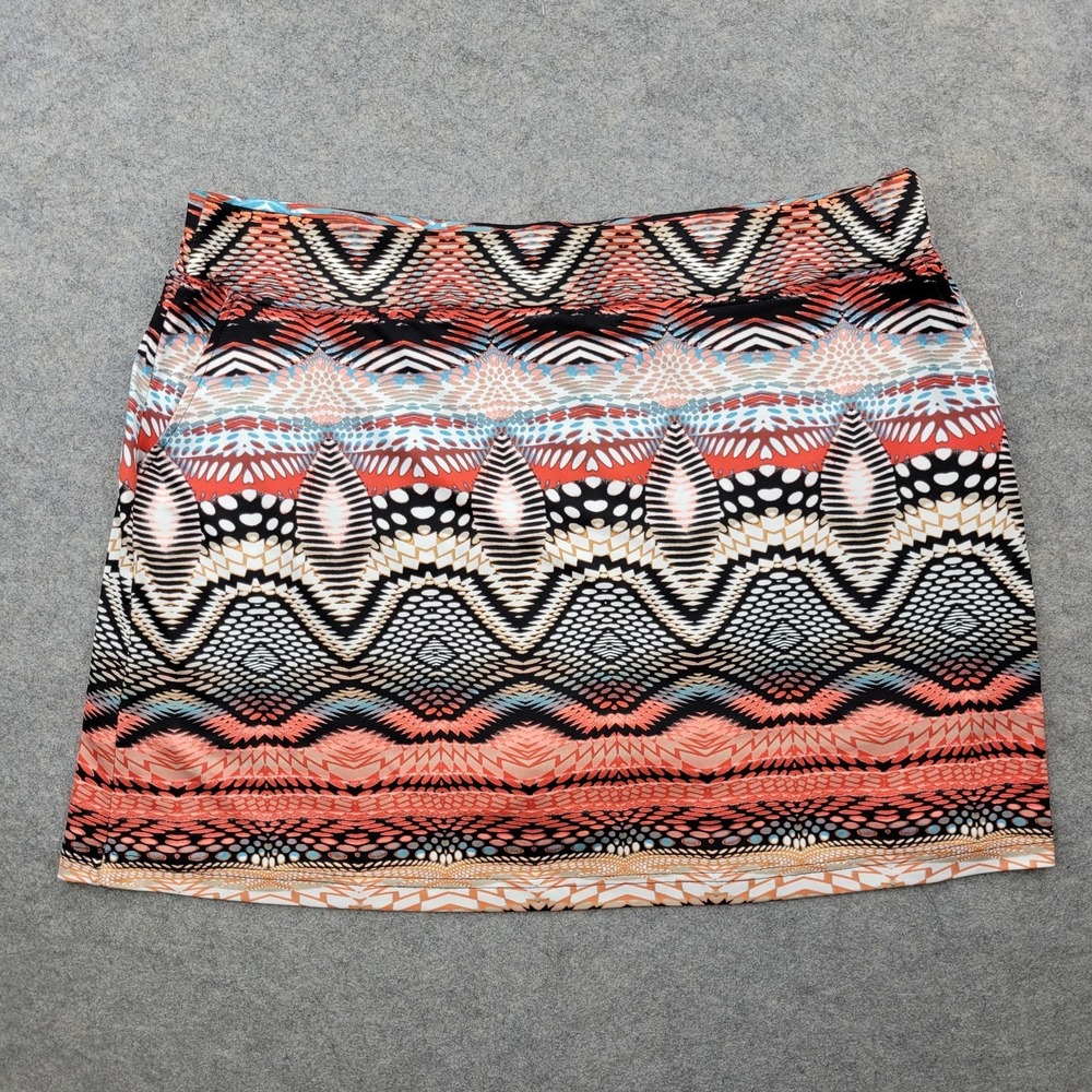 Sport Haley Skort Womens XXL Multicolor Geometric Golf Athletic Pull On Stretch
